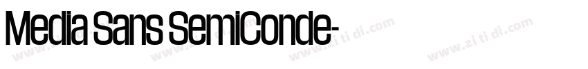 Media Sans SemiConde字体转换 Media Sans SemiConde字体转换